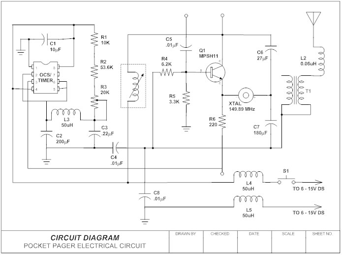 Circuit diagram example