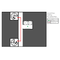 Building - Second Floor Elevator Plan