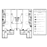 Electrical Plan - Patient Room