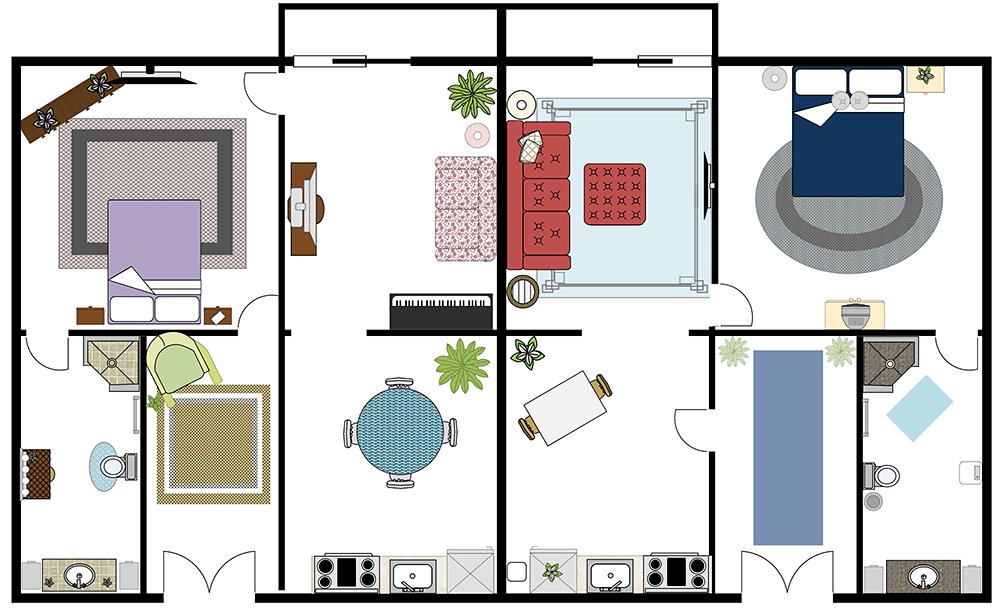 Floor plan templates